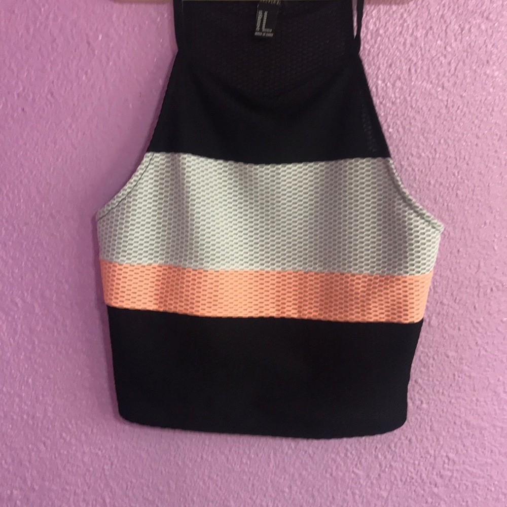 Mesh Crop Top